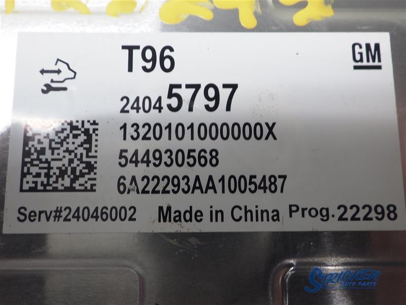 Buick Envision 2021-2024 Transmission Control Module 24045797 5000