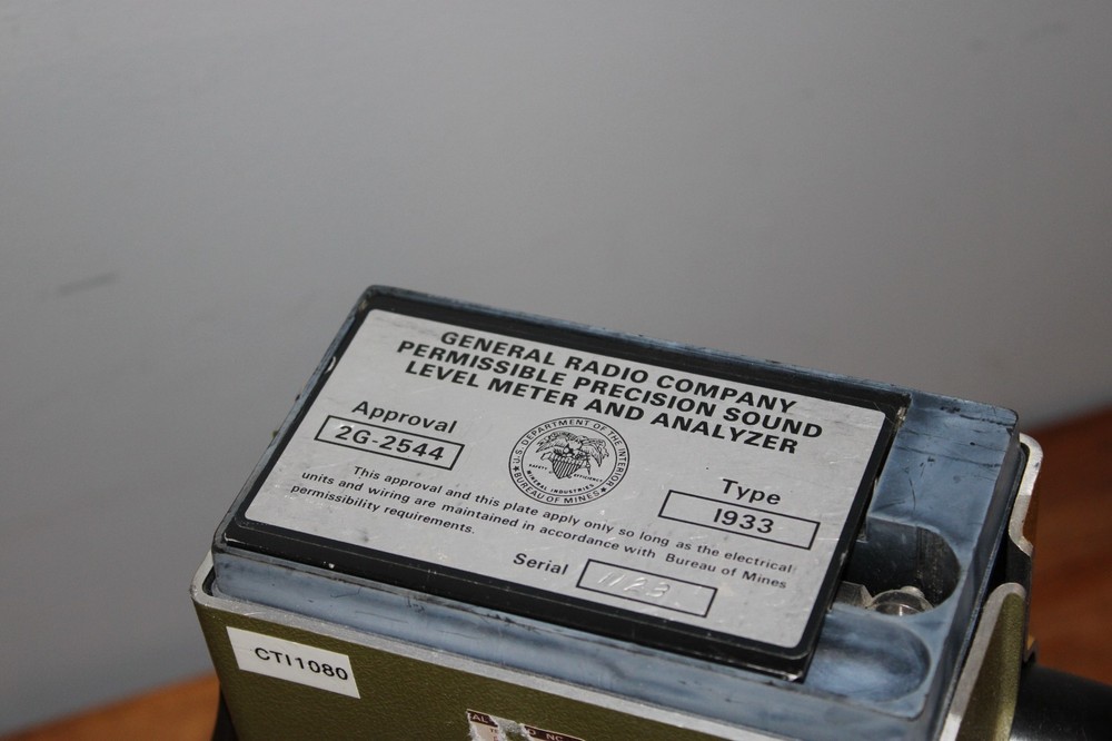 General Radio 1933 Precision Sound Level Meter & Analyzer (UNTESTED)