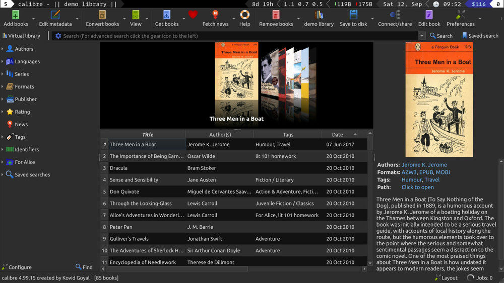 Calibre E-Book Manager & E-Reader Software for MAC - CD-ROM (PDF EPUB & More)