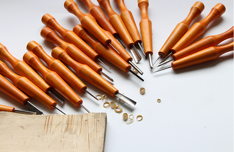 20pcs basic wood engraving carving tool set for printmaking