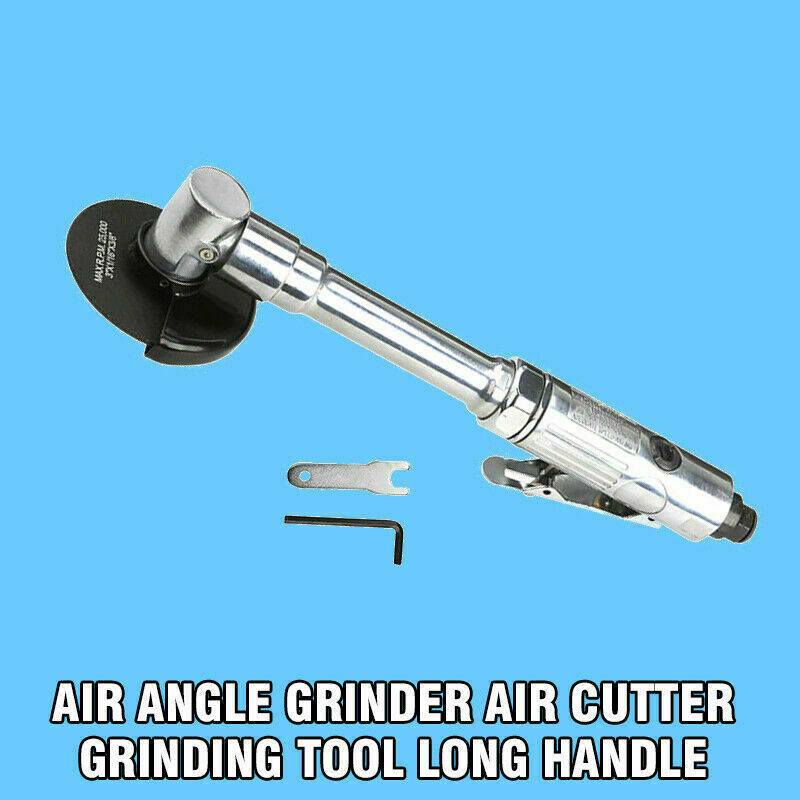Pneumatic Cutting Machine Air Angle Grinder Air Cutter Grinding Tool Long Handle