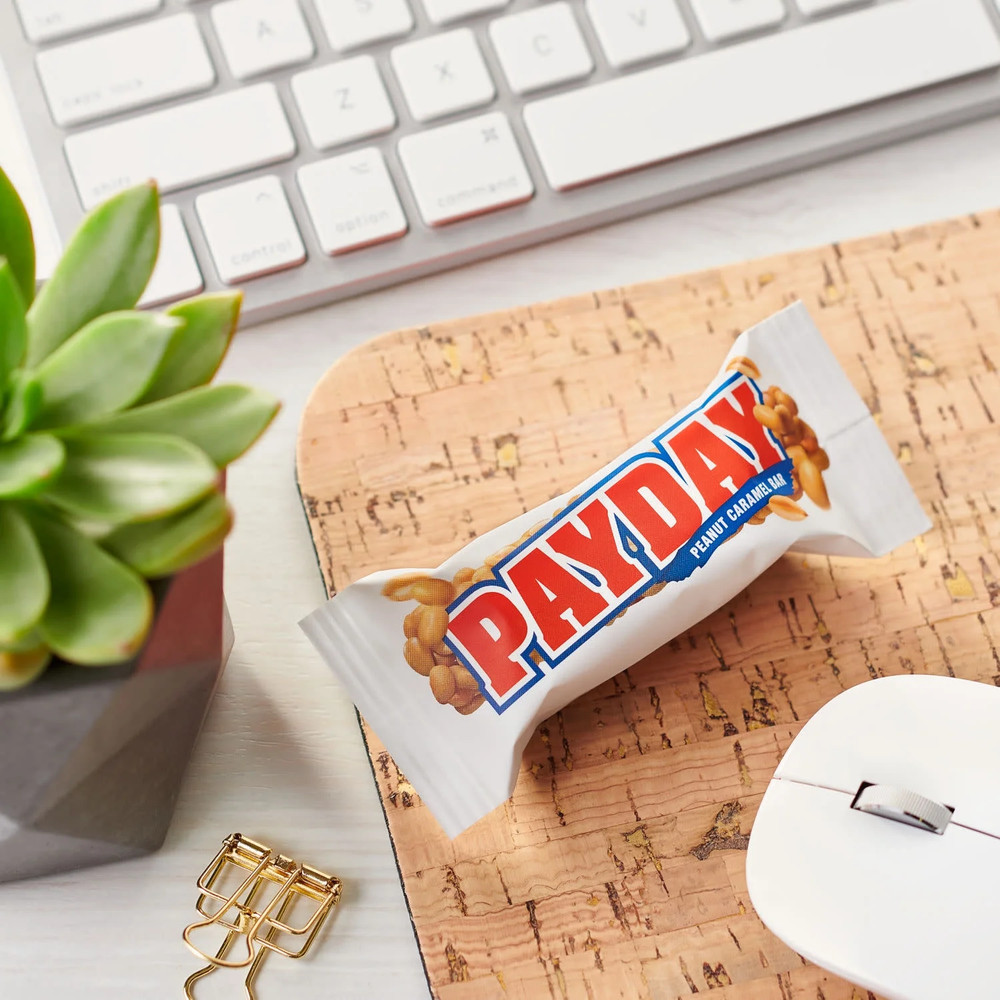 PAYDAY Peanut Caramel Snack Size Candy, Bag 10.4 Oz