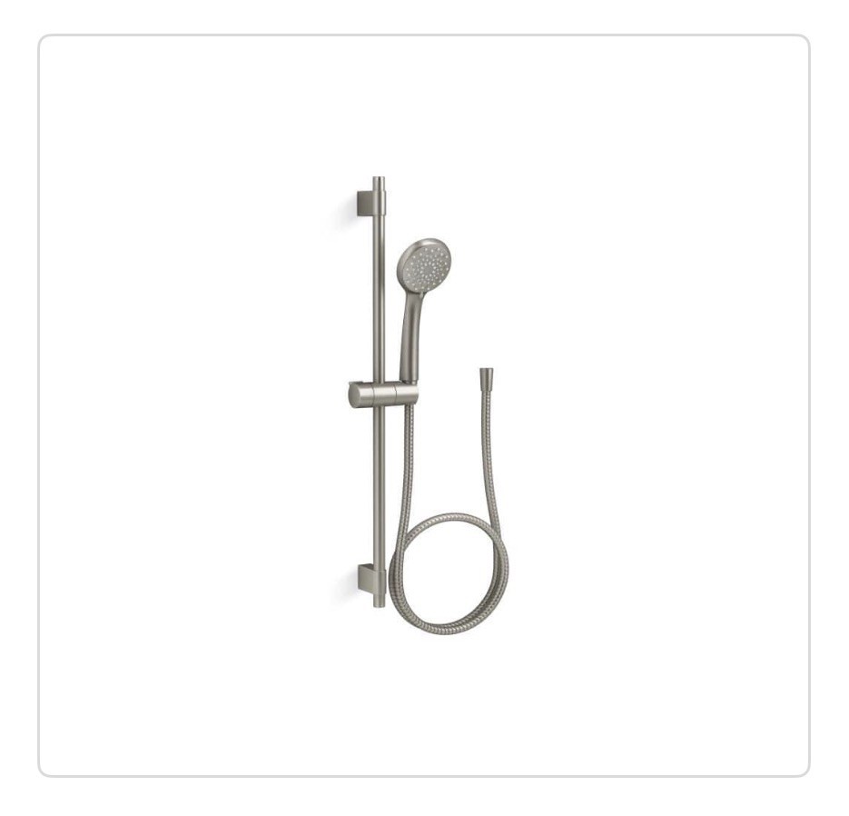 Kohler Awaken B90 Slide Bar Kit in Multi Function Shower Package