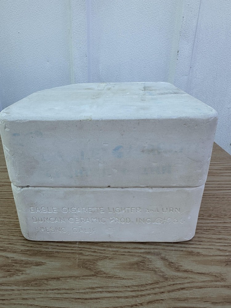 Duncan Eagle Cigarette Lighter Urn Ceramic Plaster Slip Casting Mold 259 USA