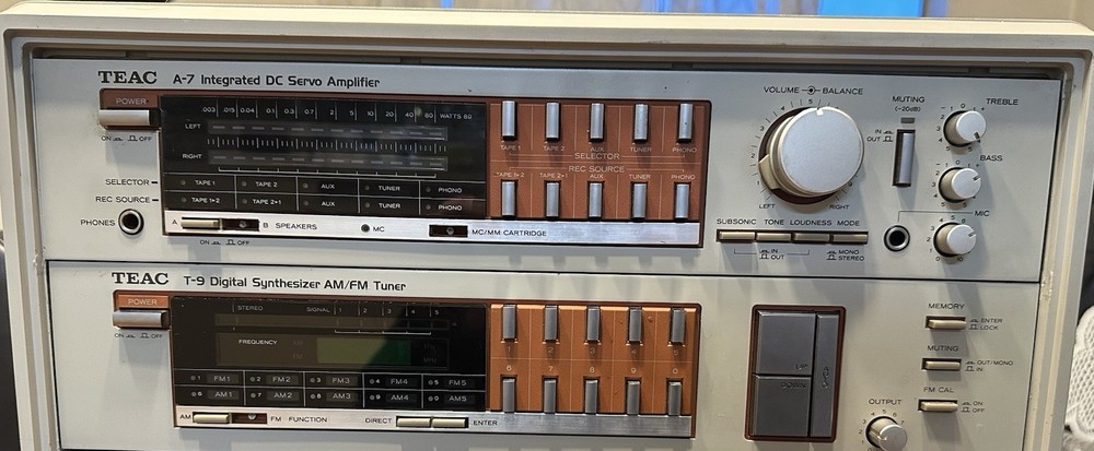 Teac T-9 Digital Synthesizer , Teac A-7 System ( Read Description )