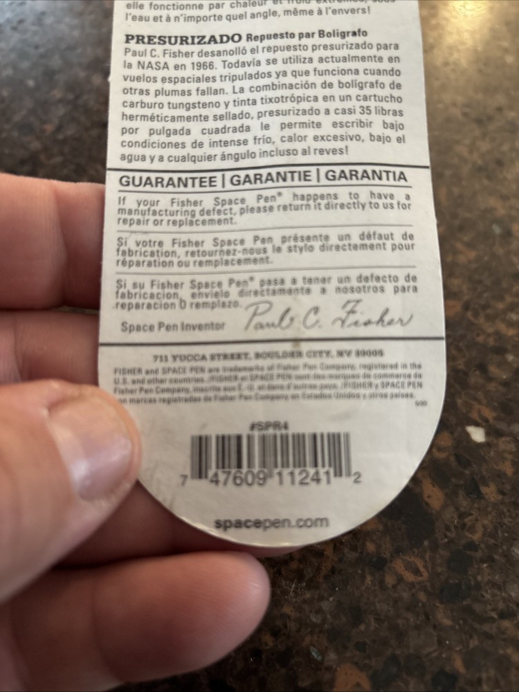 Fisher SPR4 Pressurized Refills