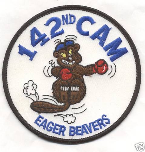 142nd CAM SQUADRON patch