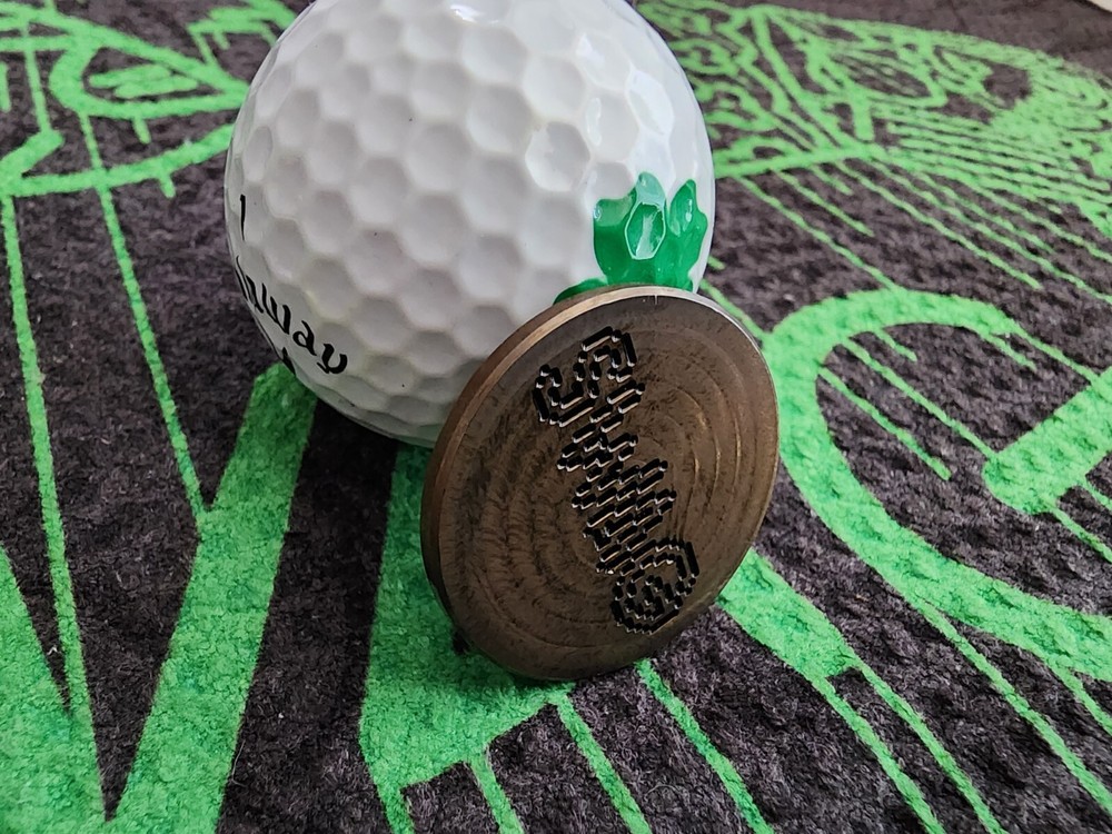 Swag Golf 8-Bit Skull Putter Ball Marker Alignment Tool⛳⛳⛳