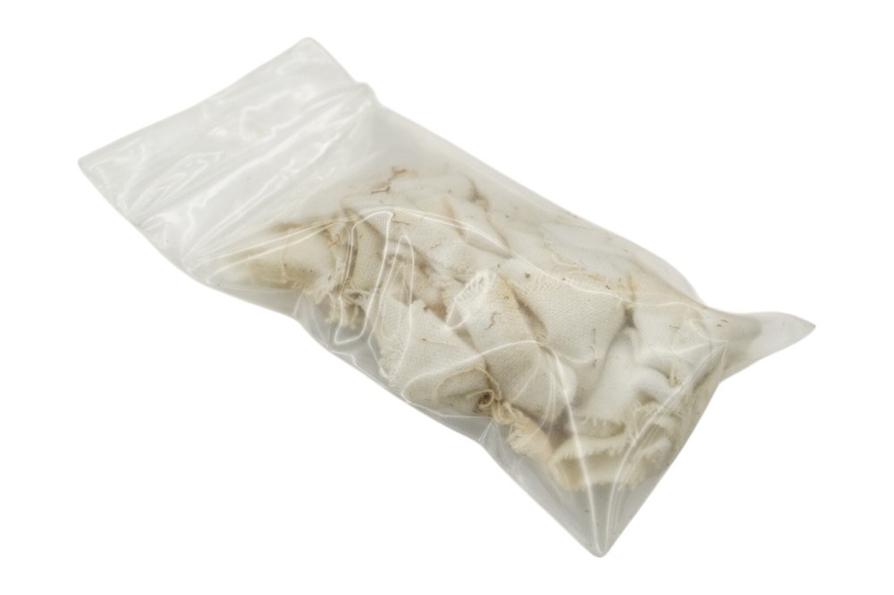 Muzzeloader Accessory Lot With Vintage Bear Grease Bottle And Patches