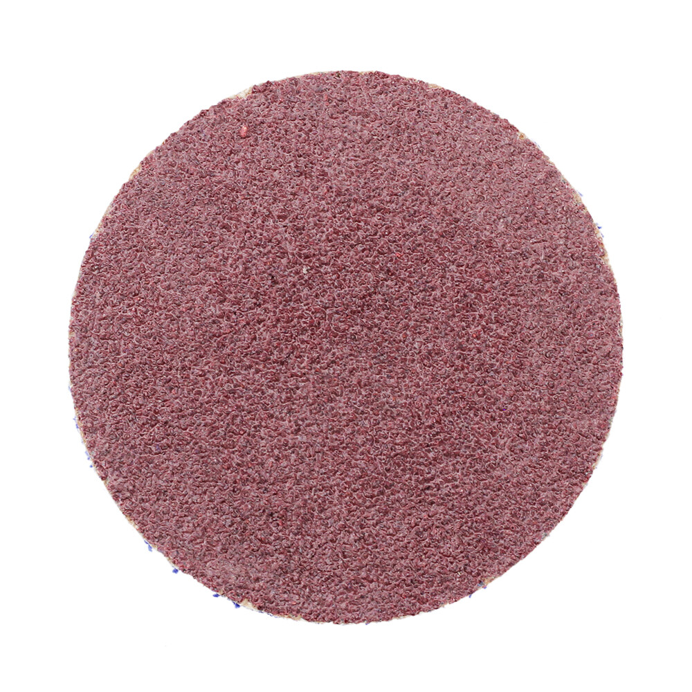 25 Pack - 2" 60 Grit A/O Quick Change Sanding Disc Black Hawk, Type R Roloc