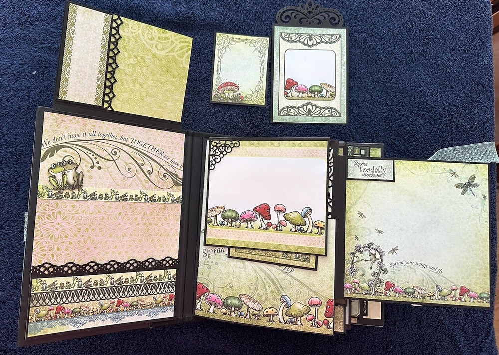 Heartfelt Creations Album Using Winking Frog Collection