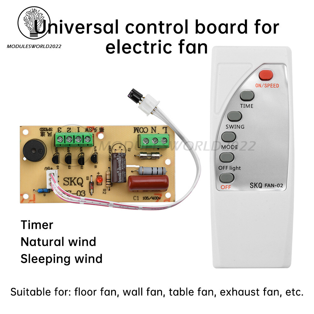 Universal Fan Remote Control Modified Board Circuit Board Control Board Repair
