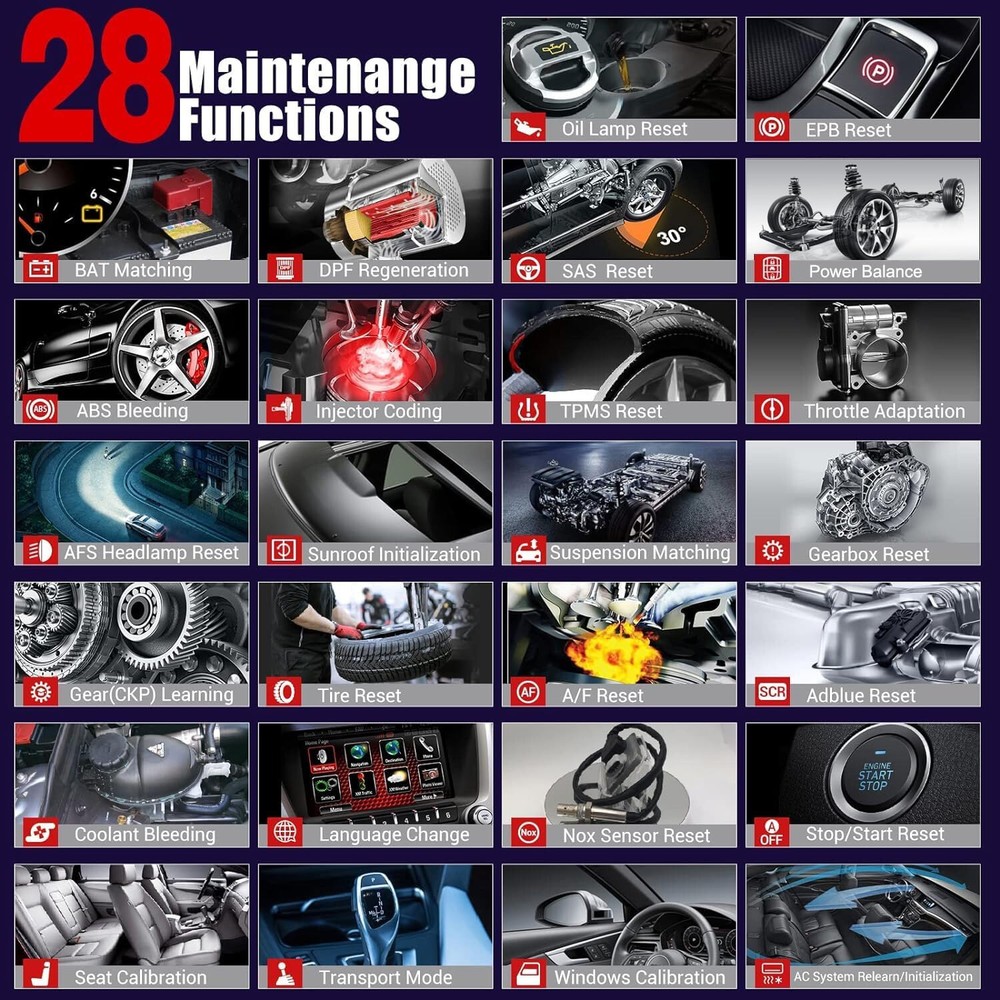 LAUNCH X431 CRP909 Pro All System Car OBD2 Diagnostic Scanner Key Programming