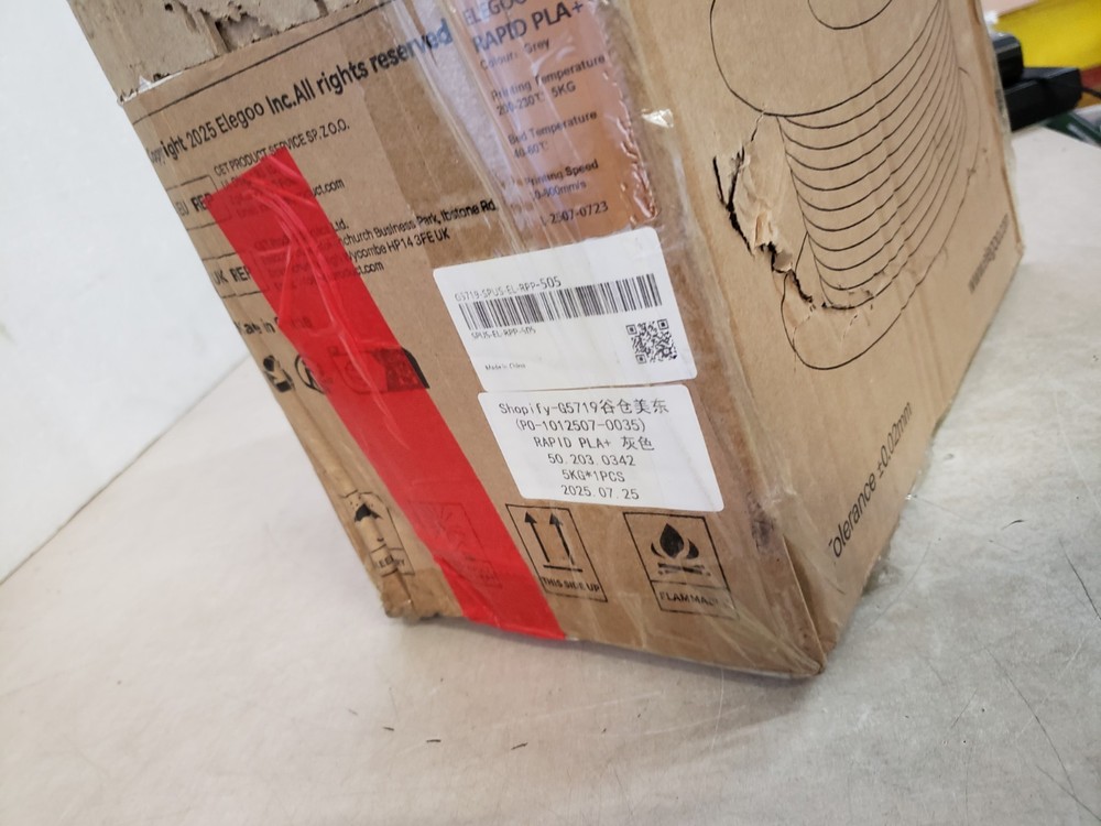 ELEGOO Large 5 kg Filament - Grey