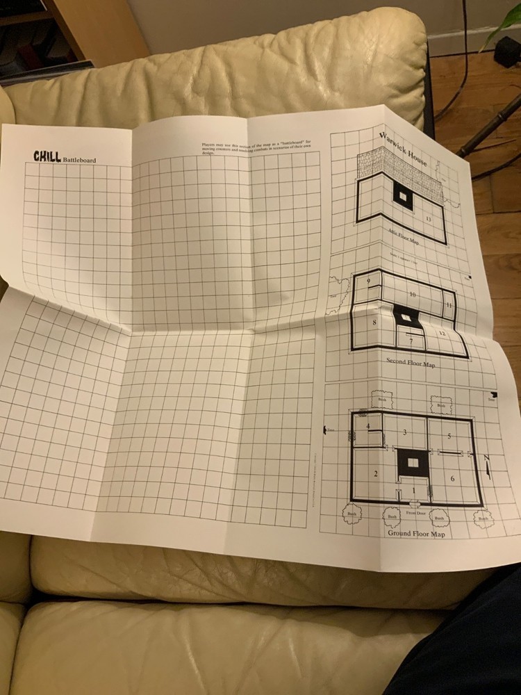 Chill Adventures into the Unknown Role-Playing Starter Kit dice missing