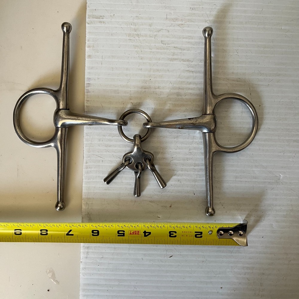 Coronet Full Cheek Bit w/Copper Rollers