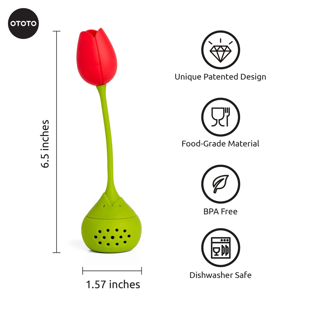 OTOTO Tea Infuser Loose Leaf Steeper, Cute Tea Diffuser Strainer Accessory