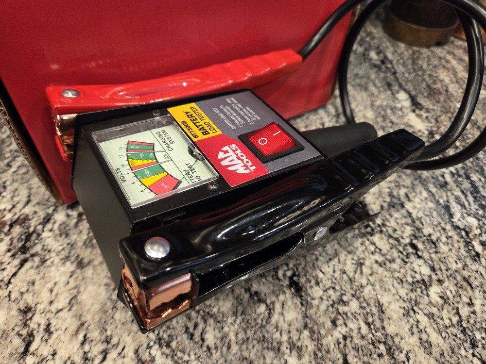 Mac Tools 125-Amp Heavy-Duty Battery Load Tester In Box