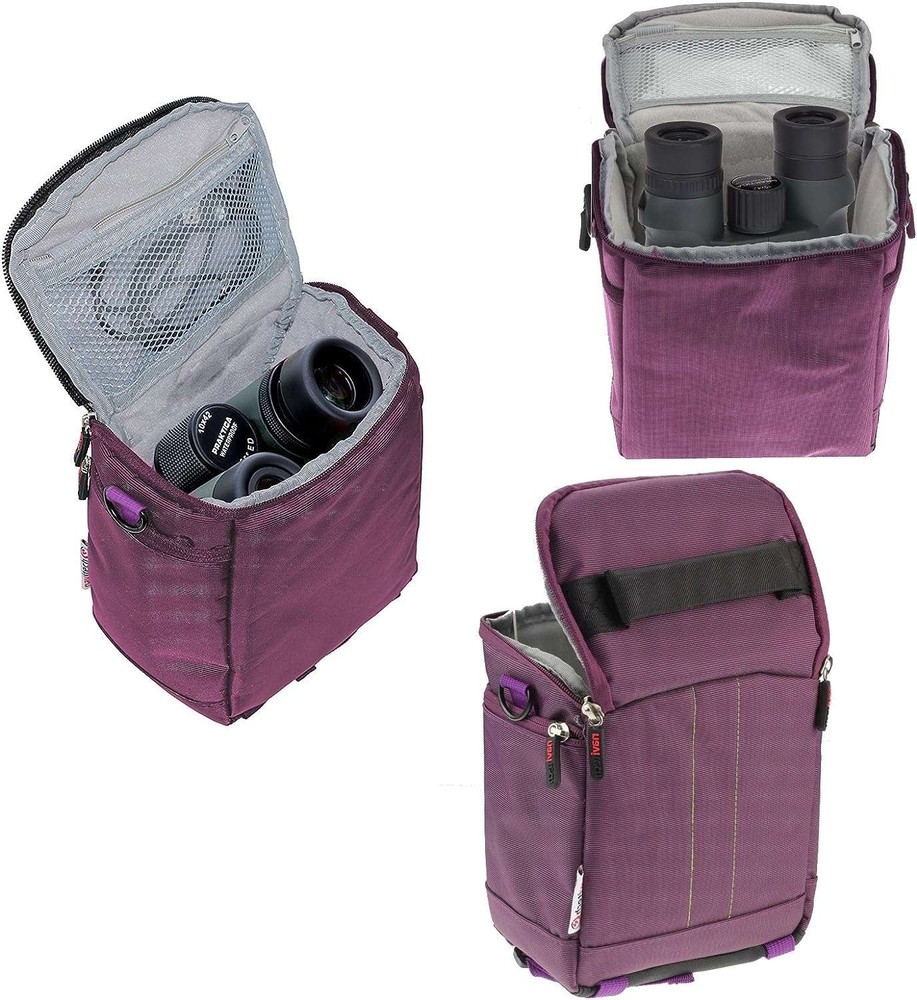 Navitech Purple Case For STEINER 10x42 Binoculars