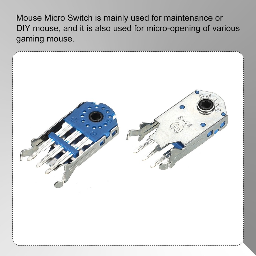 Mouse Wheel Encoder 14mm 300W Time Accurate Decoder Rotary Encoder 5 Pcs