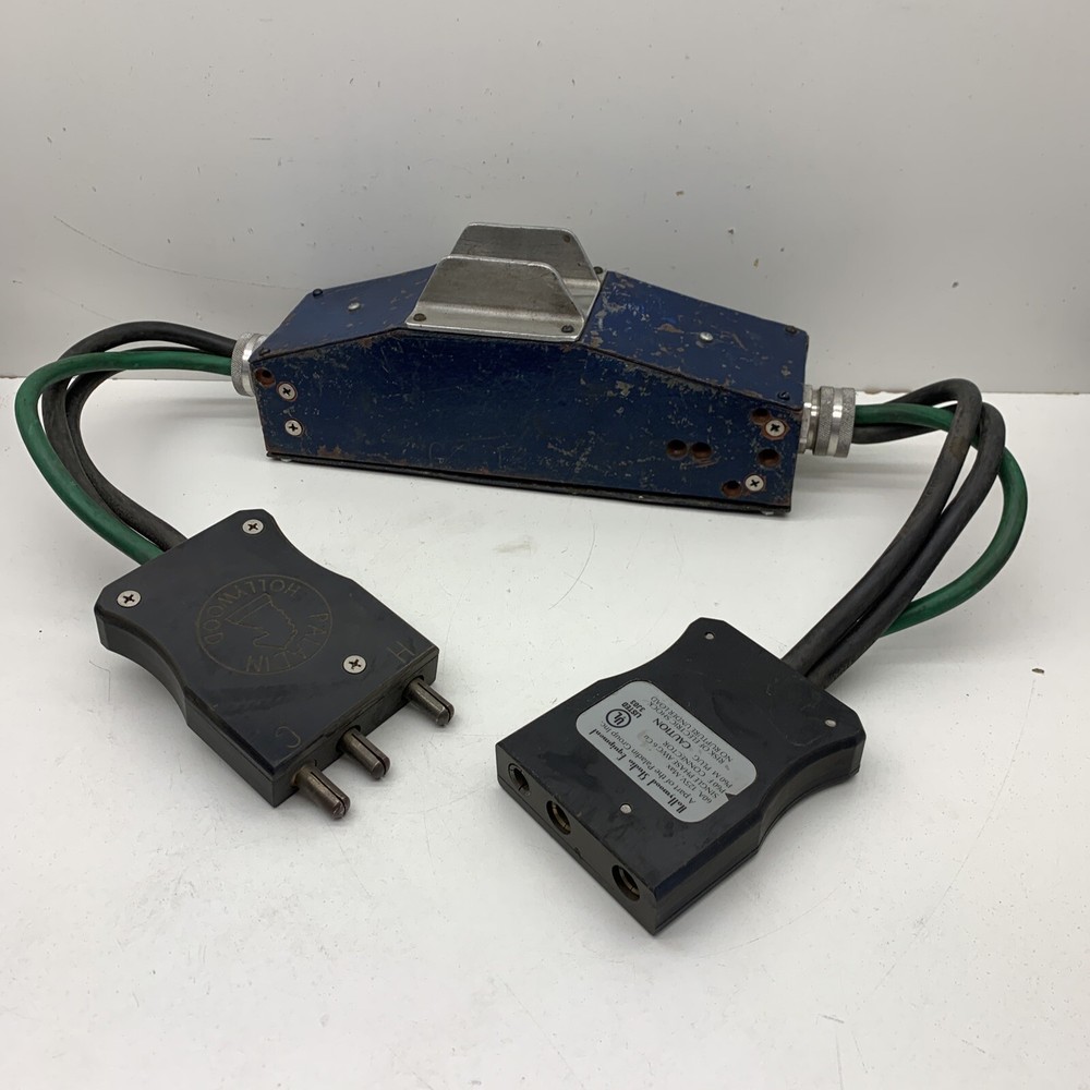 Paladin Stage Pin Studio Lighting Inline Switch Box, 60A 125V, 3-Pin