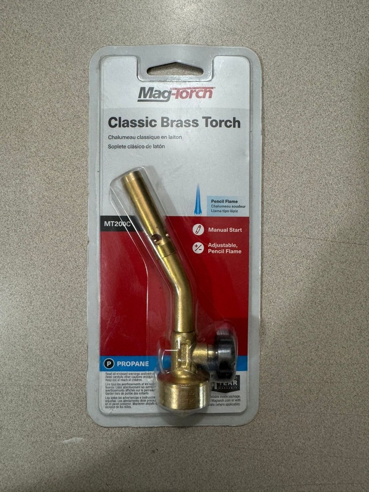 ☀️Mag-Torch Classic Brass Torch Head MT200C