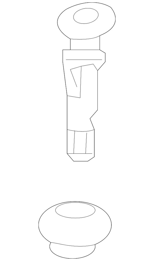 Genuine GM Headrest Guide 84173257