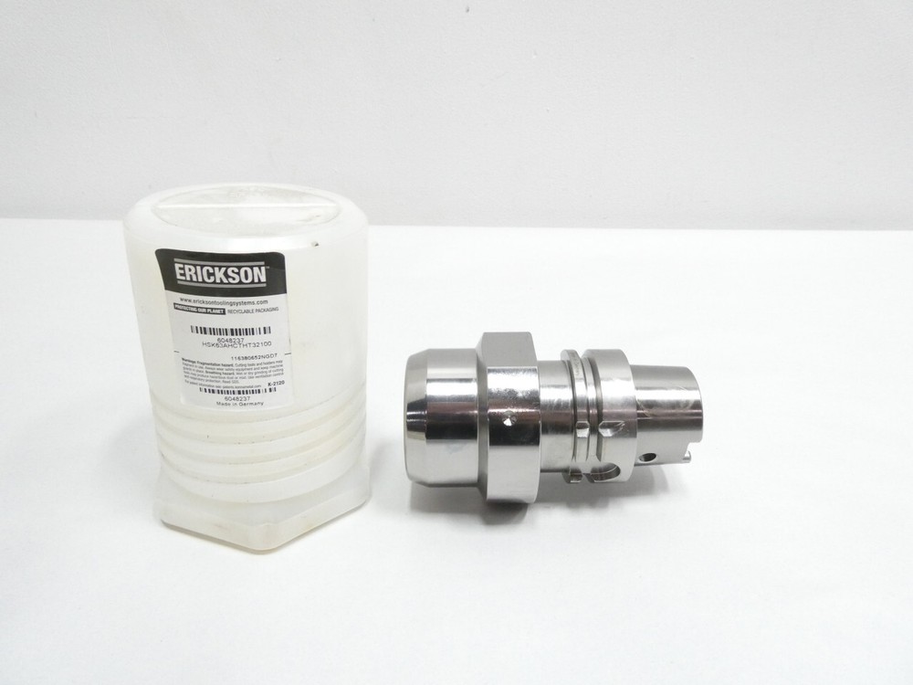 Erickson 6048237 HSK63AHCTHT32100 Tool Holder