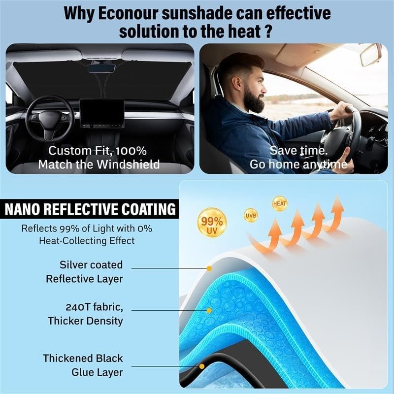 Window Sunshade Sun Visor Protector Blocks UV Foldable Car Sun Shade for Audi