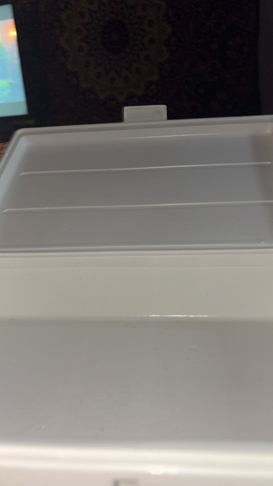 Vintage Shure Microphone Hard Plastic Protective Case White #4