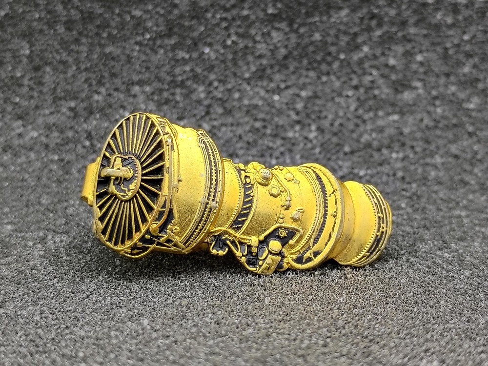 Pratt & Whitney Jet Aircraft Engine Tie Clip