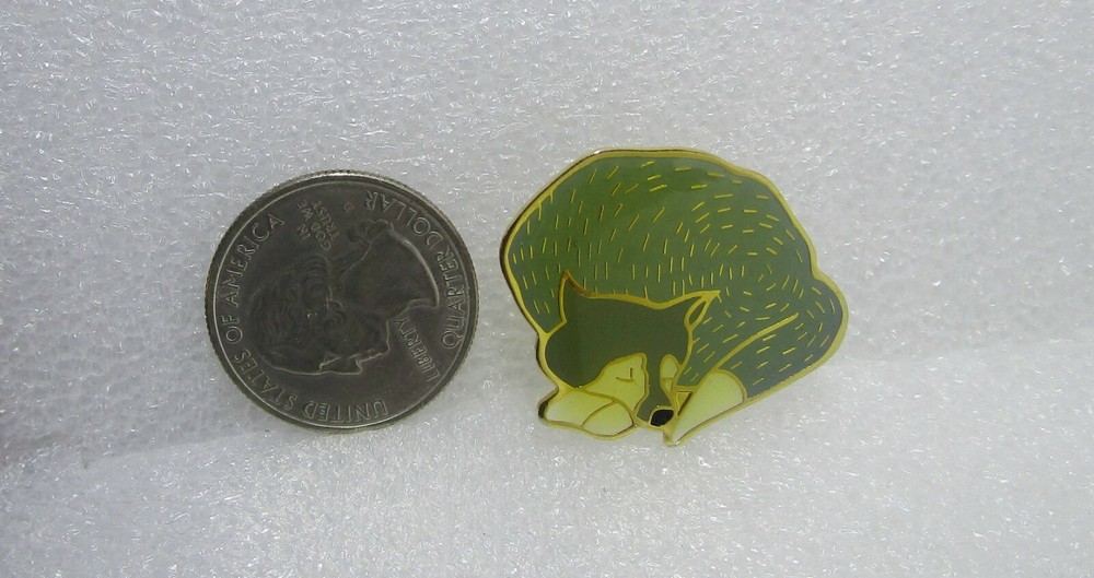 Sleeping Fox Pin