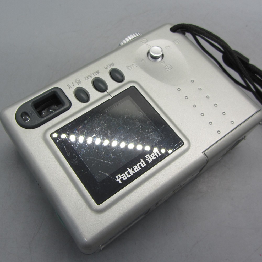Packard Bell DSC-220 2.0MP Compact Digital Camera Silver Tested