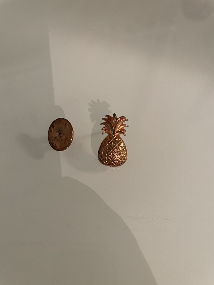 Pineapple Pin In Copper - Absolute Elyx
