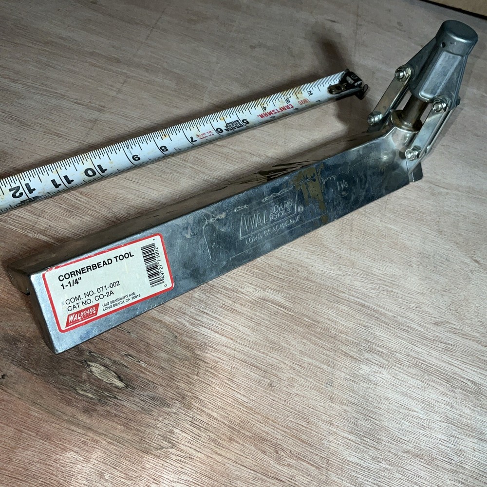 Walboard Cornerbead Clincher, 1.25"