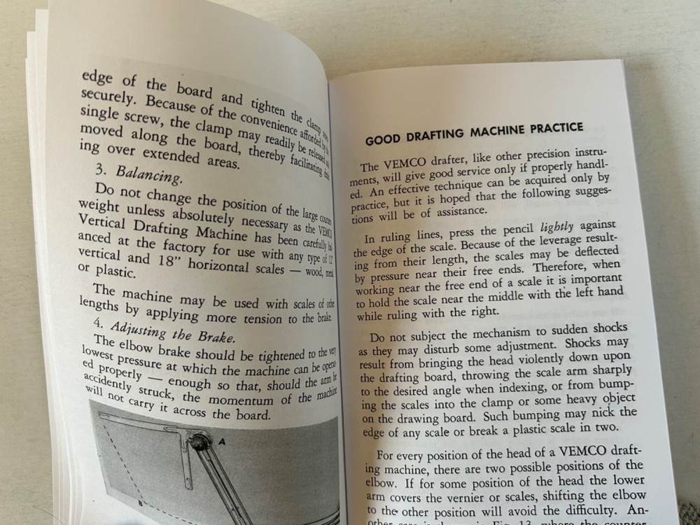 Drafting User Manual. VEMCO. Published 1960. 39 Page. 10 Fold Out pages.