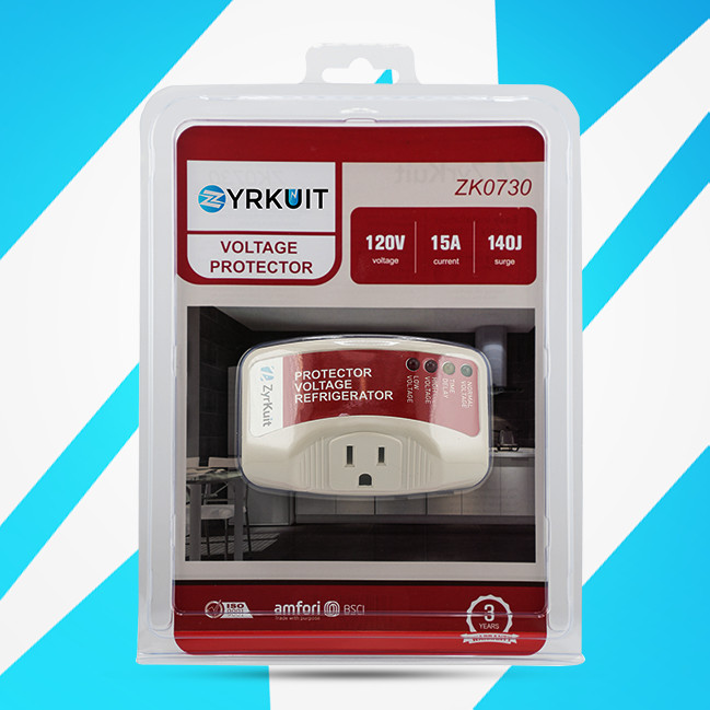Voltage & Surge Protector for Refrigerators Shields Against High/Low Voltage