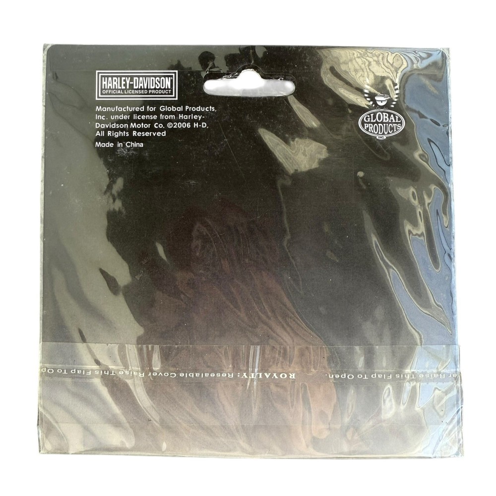 Harley-Davidson Gray Winged Eagle Bar & Shield Patch 5” NEW