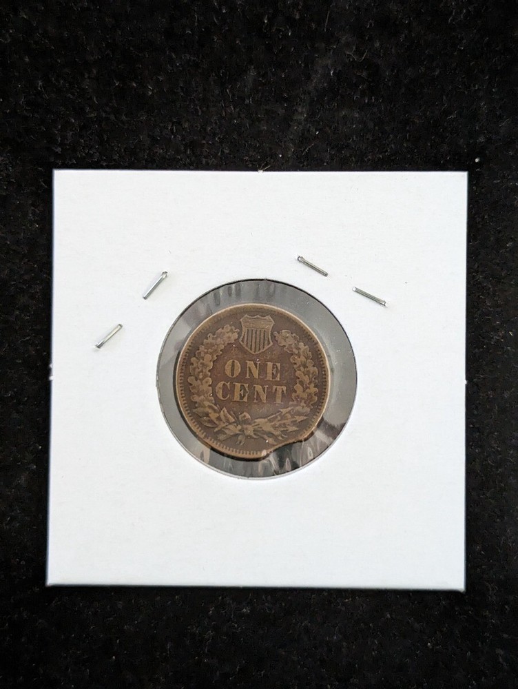 1904 1c Mint ERROR Clipped Planchet Indian Head