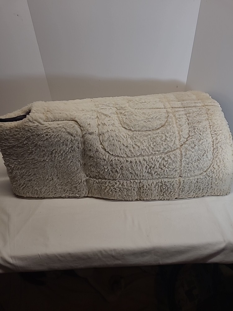 western saddle pad used