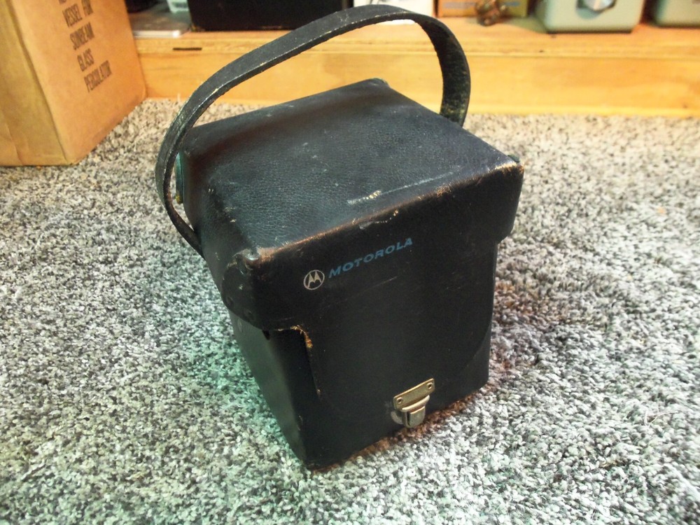 Motorola Leather Case FOR S-1350G Thruline Wattmeter Element Power Sensor Reader