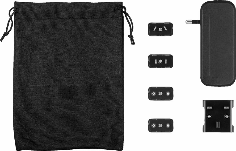 Insignia- Travel Adapter and Converter - Black