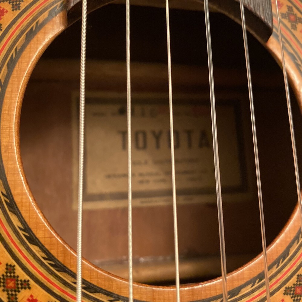 Rare Toyota Classical Guitar