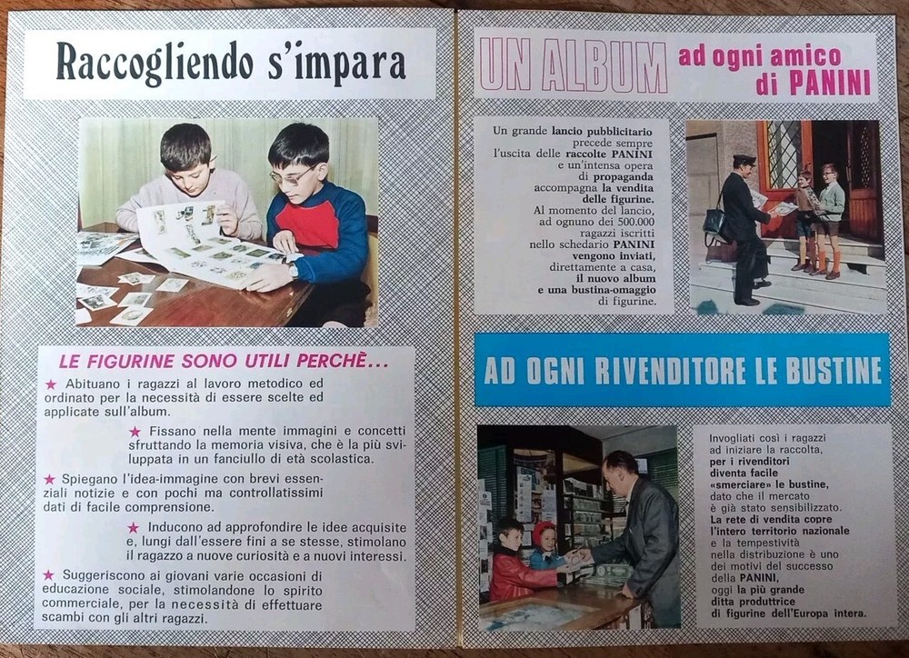 Panini Figure Leaflet.1974