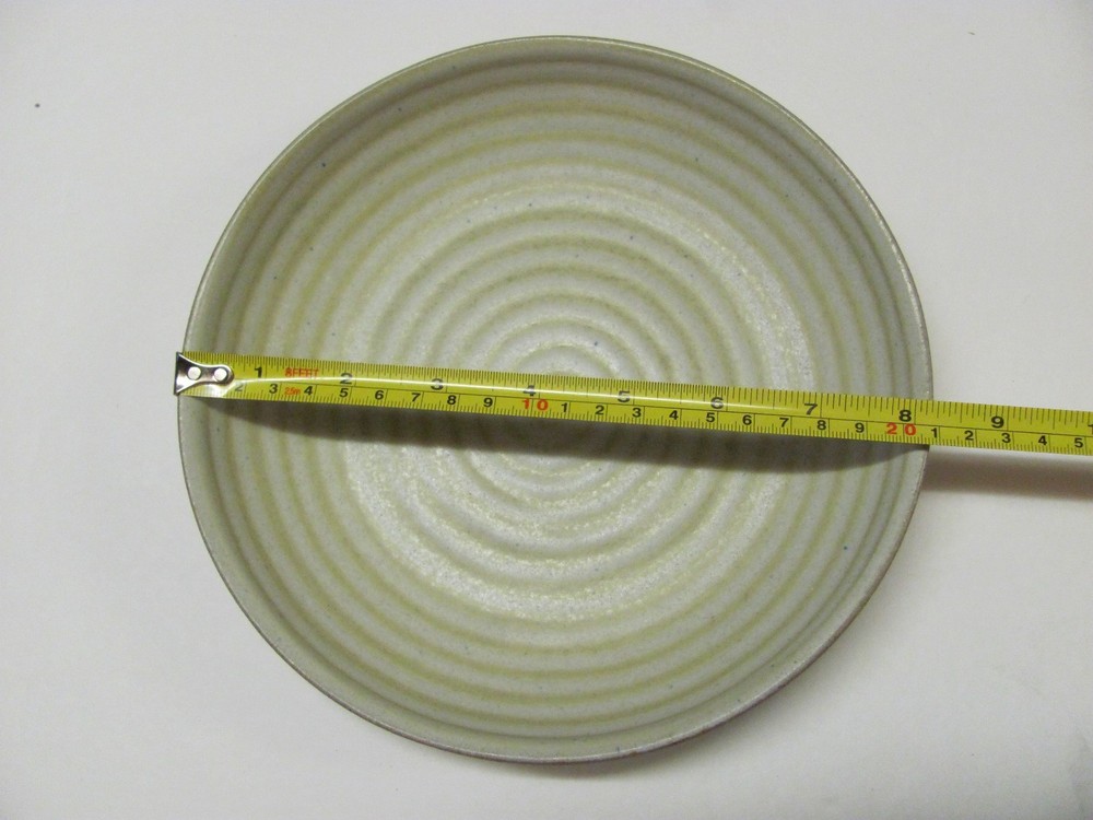 MARSHALL STUDIOS/MARTZ Bowl 8.25" Light Yellow Spiral MID CENTURY MODERN