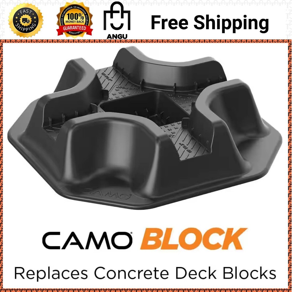 2.2 Lb. Deck Block for Joist and Post Foundation