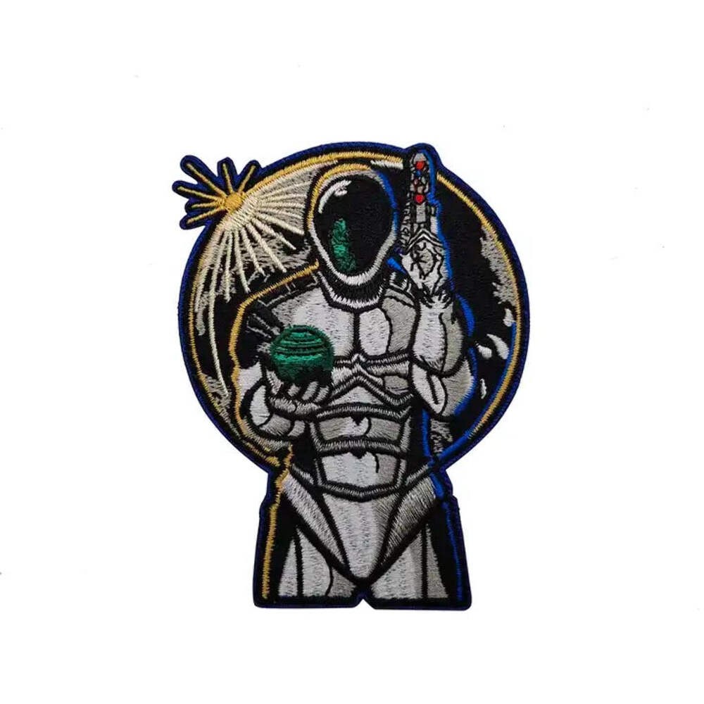 Space Force Astronaut Embroidered Hook and Loop Tactical Morale Patch Ships Free
