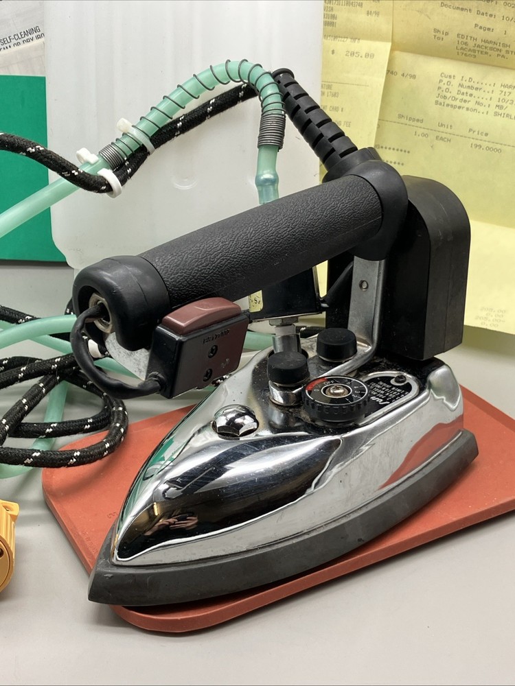 Sussman Pressmaster Vtg Steam Iron