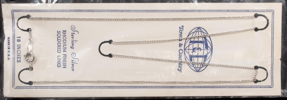 Sterling Silver Link Chain 18” NEW