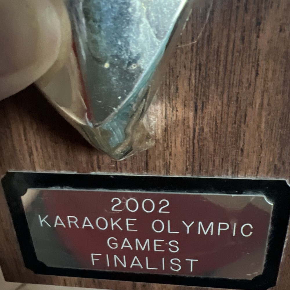 Karaoke Wallmount Trophy